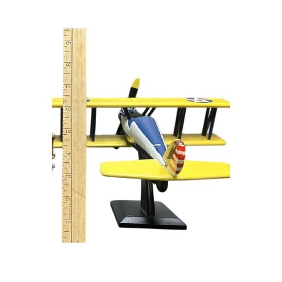 World War I Era U.S. Army Air Corps Model Biplane - Picture 2 of 5